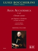 Aria Accademica G 558 (Tornate Sereni) : Per Soprano E Orchestra / Ed. Christian Speck.