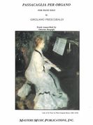 Passacaglia Per Organo : For Piano Solo / Freely transcribed by Ottorino Respighi.