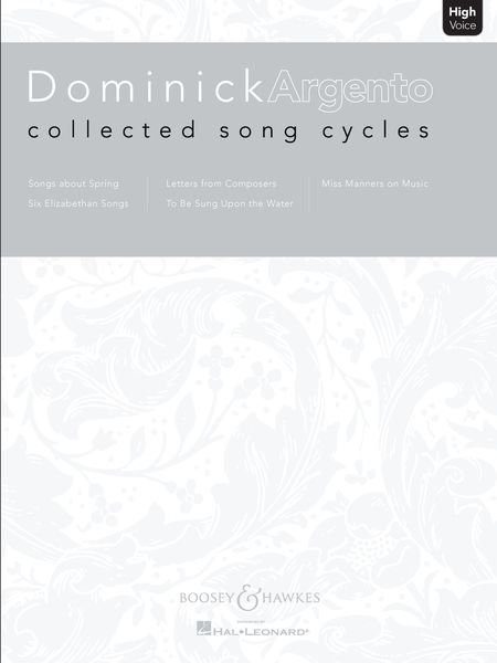 Collected Song Cycles : For High Voice.