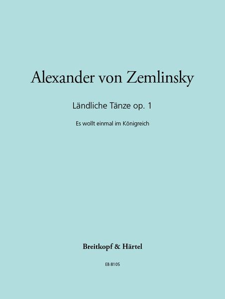 Ländliche Tänze, Op. 1 : For Piano.