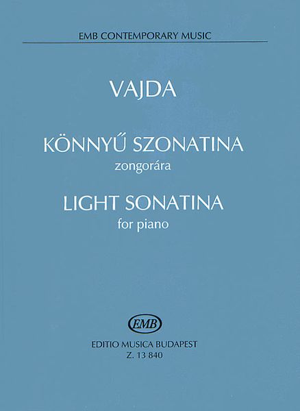 Light Sonatina : For Piano (1988-89).