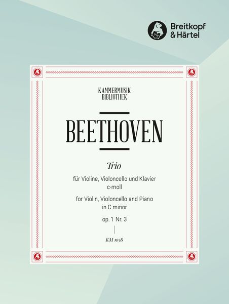 Trio B-Dur, Op. 11 : For Clarinet Or Violin, Violoncello and Piano (Gassenhauer-Trio).