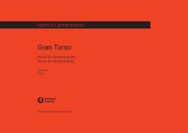 Gran Torso : For String Quartet.
