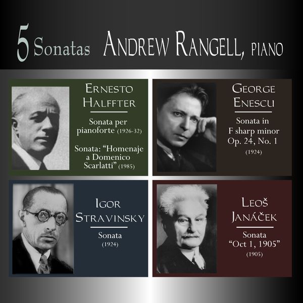 5 Sonatas / Andrew Rangell, Piano.