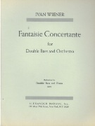 Fantasie Concertante : For Double Bass and Piano.