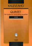 Quintet : For Bassoon and String Quartet.