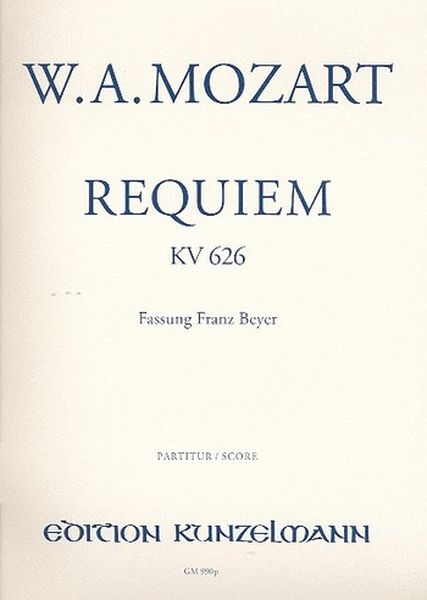 Requiem / edited by Franz Beyer.
