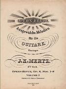 Opern-Revue, Op. 8, Vol. I, Nos. 1-8 : For Guitar / edited by Brian Torosian.