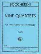 Nine Quartets : For Two Violins, Viola and Cello.
