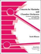 Concerto : For Marimba And Chamber Orchestra / Version For Marimba, 2 Pianos And 3 Percussionists.