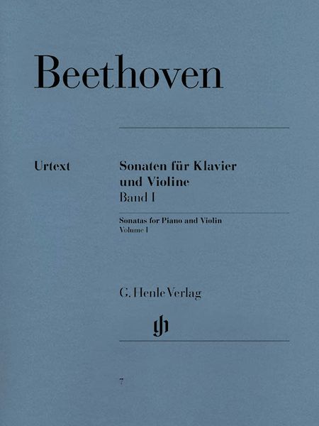 Sonatas, Vol. 1, Op. 12/1-3, 23 and 24 : For Violin and Piano.