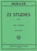 22 Studies, Vol. I : For Clarinet Solo (Simon).