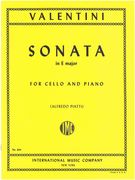 Sonata In E Major : For Violoncello and Piano (Piatti).
