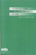 Manual For The Performance Library.