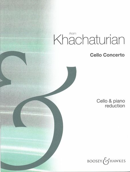 Concerto : For Cello and Orchestra - Piano reduction.