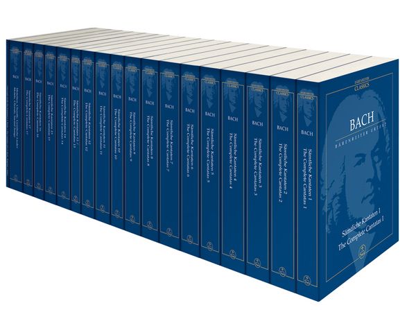 Complete Cantatas, Chorales and Motets : In 19 Volumes / Introduction by Christoph Wolff.