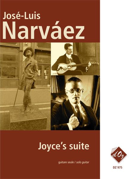 Joyce's Suite : For Guitar Solo (2006). Intermediaire.