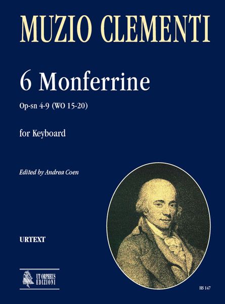 6 Monferrine : For Keyboard / Edited By Andrea Coen.