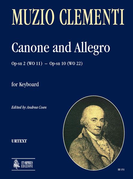 Canone And Allegro For Keyboard / Edited By Andrea Coen.