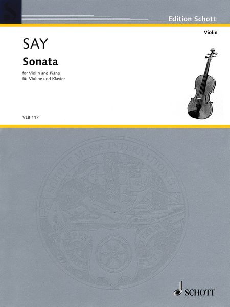 Sonata : For Violin and Piano (1997).