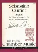 Static : For Flute, Clarinet In B Flat, Violin, Cello and Piano.