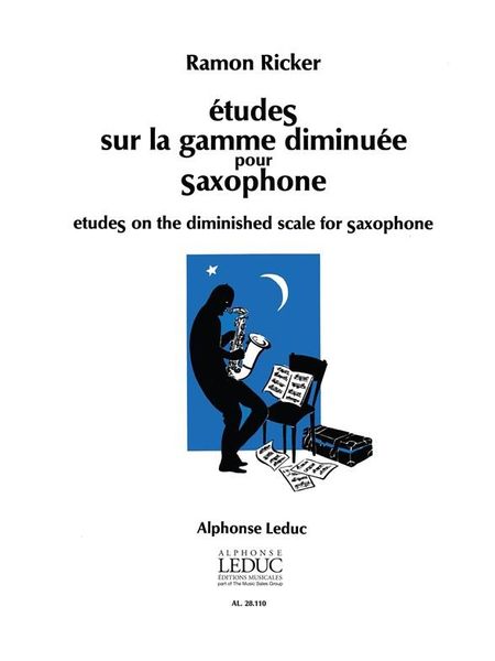 Etudes Sur la Gamme Diminuee Pour Saxophone.