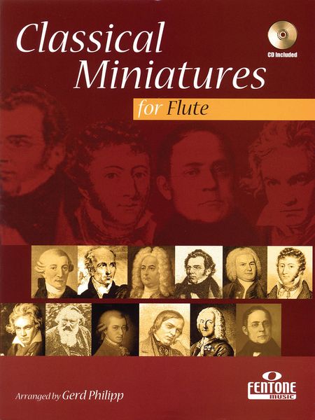 Classical Miniatures For Flute / Arranged By Gerd Philipp.