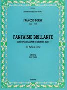 Fantaisie Brillante Sur l'Opera Carmen De Georges Bizet : For Flute and Guitar / Ed. Josef Zsapka.