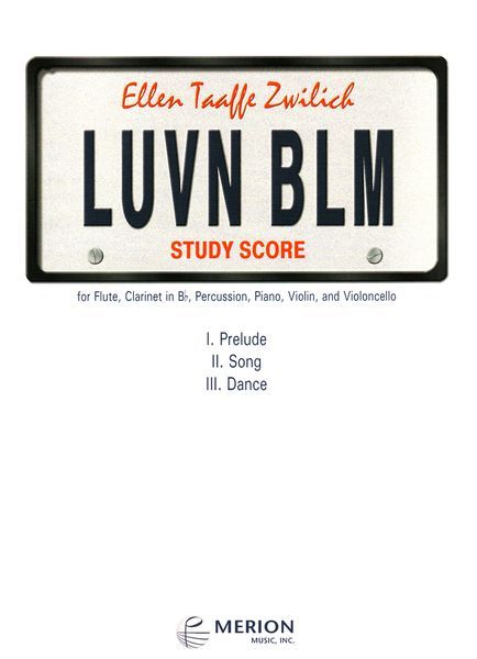 Luvn Blm : For Flute, Clarinet In B Flat, Percussion, Piano, Violin And Violoncello.