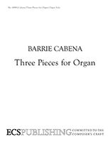 Three Pieces For Organ (1989).