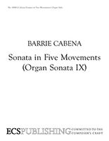 Sonata In Five Movements (Organ Sonata IX) (1971).