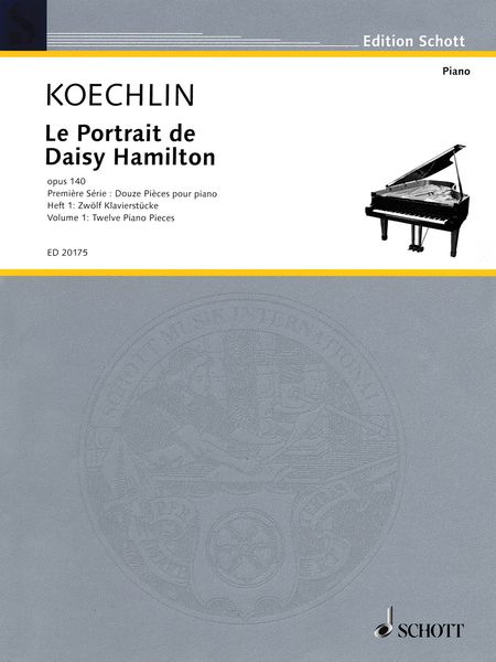 Portrait De Daisy Hamilton, Op. 140, Vol. 1 : For Piano / edited and arranged by Robert Orledge.