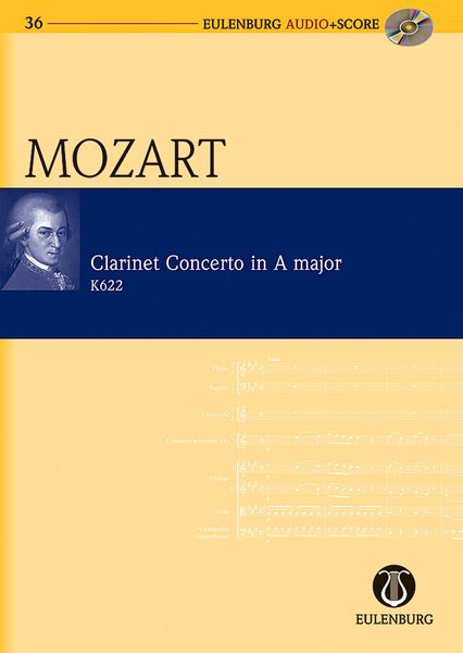 Concerto In A Major, K. 622 : For Clarinet and Orchestra / edited by Richard Clarke.
