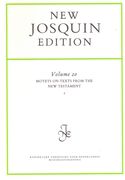 Motets On Texts From The New Testament, Vol. 2 / edited by Martin Just.
