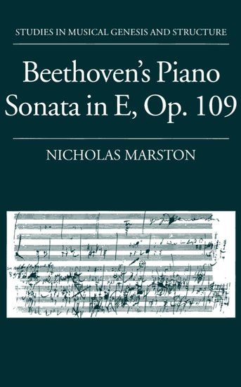 Beethoven's Piano Sonata In E, Op.109.
