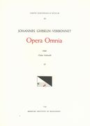 Opera Omnia, Vol. 4 : Chansons.