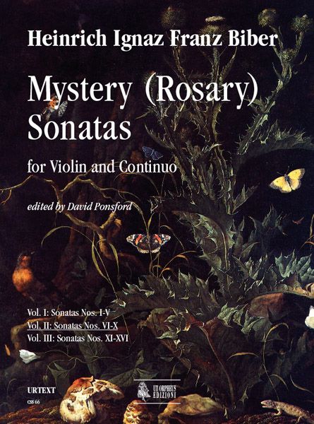 Mystery (Rosary) Sonatas : For Violin and Continuo - Vol. 2 / edited by David Ponsford.