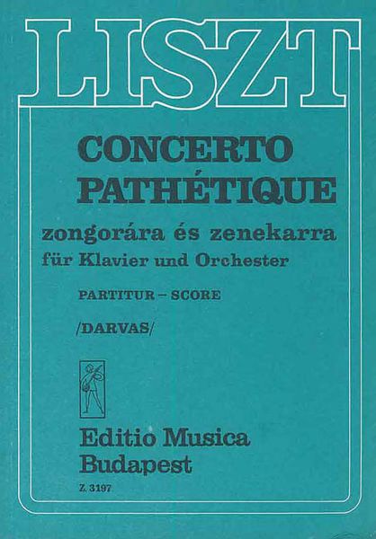 Concerto Pathetique : For Piano and Orchestra.