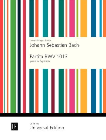 Partita, BWV 1013 : arranged For Bassoon by William Waterhouse.