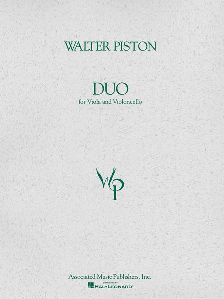 Duo : For Viola and Violoncello.