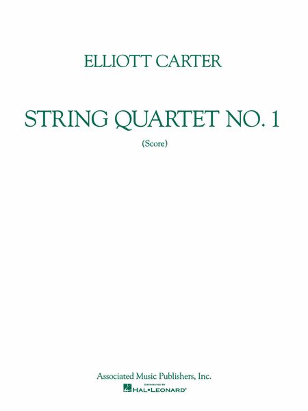 String Quartet No. 1 (1950-51) : 1994 Edition.