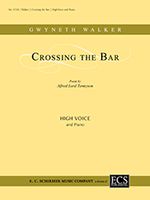 Crossing The Bar : For Voice and Piano.