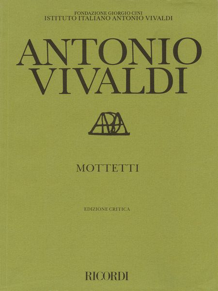 Mottetti Per Voce, Due Violini, Viola E Basso.