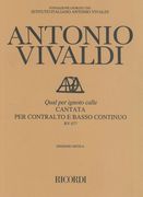 Qual Per Ignoto Calle : Cantata Per Contralto E Basso Continuo, RV 677.