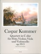 Quartett In C-Dur, Op. 99/3 : Für Flöte, Violine, Viola Und Violoncello / Edited By Yvonne Morgan.