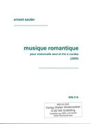 Musique Romantique A La Memoire D' Arenski : Pour Violoncelle Seul Et Trio A Cordes (2005).