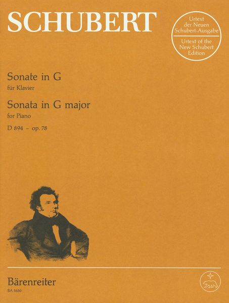 Sonata In G, D. 894 (Op. 78) : For Piano / edited by Walburga Litschauer.