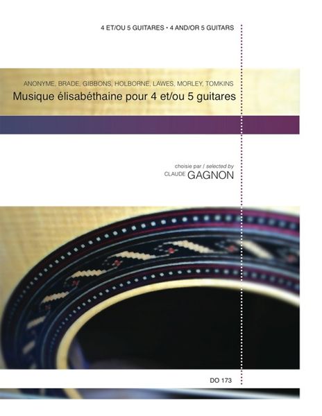 Elizabeth Music : For 4 and 5 Guitars. Intermediare.