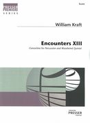 Encounters XIII : Concertino For Percussion and Woodwind Quintet.