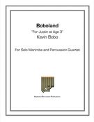 Boboland : For Solo Marimba and Percussion Quartet.